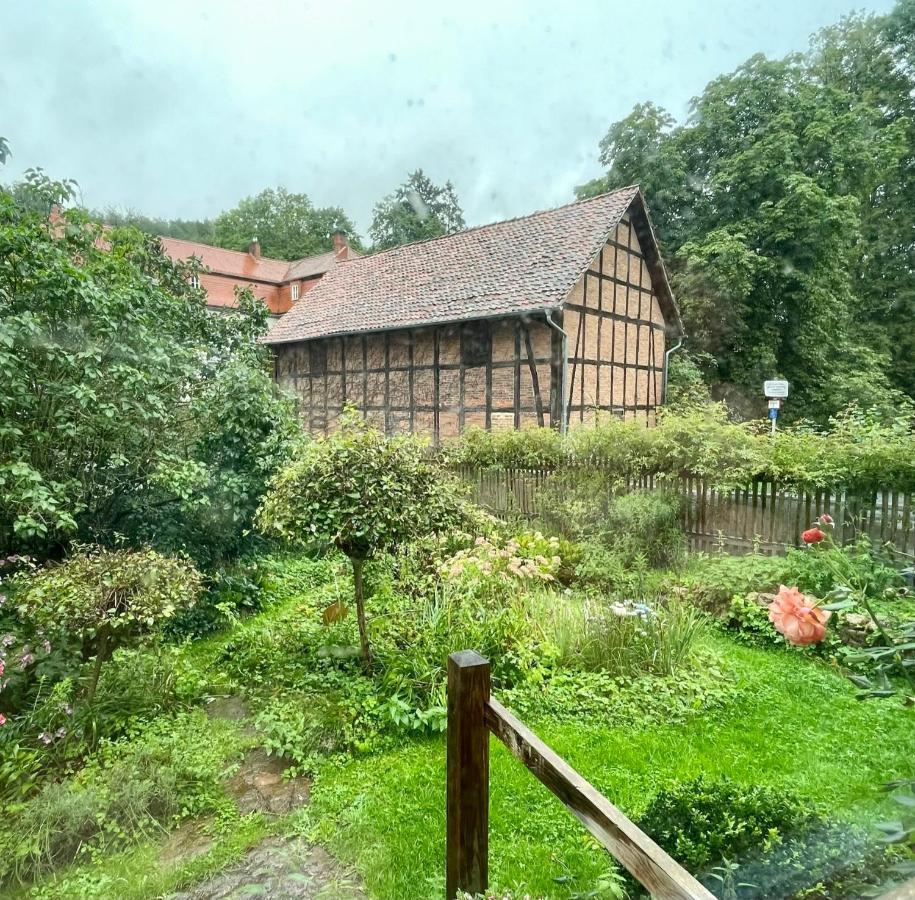 Wohnen Im Fachwerk - Ferienwohnung Fenja Nentershausen  Extérieur photo